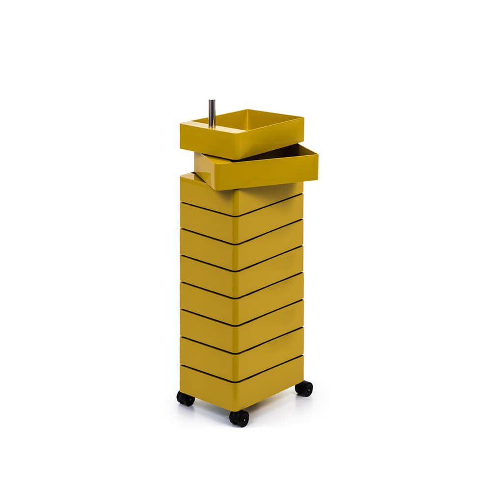 360° Container 10 Drawer (Yellow)