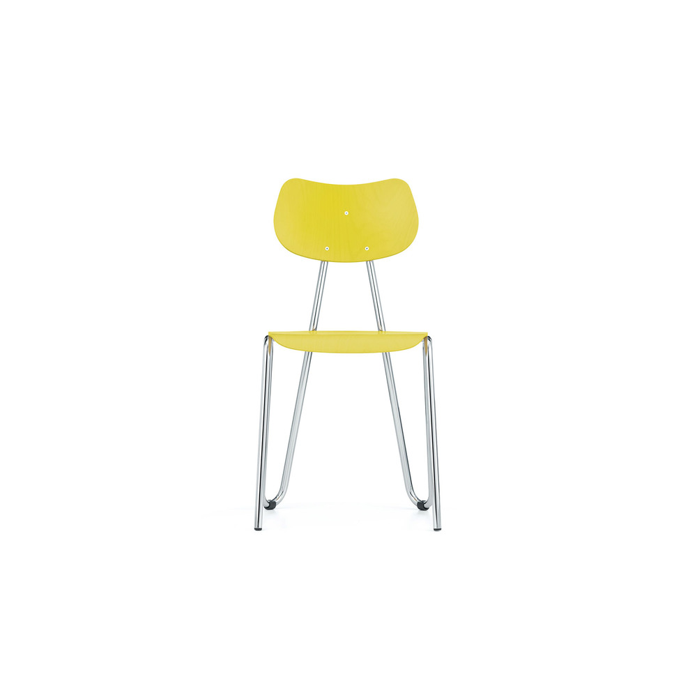 Arno 417 Chair (Yellow Stained Beech)