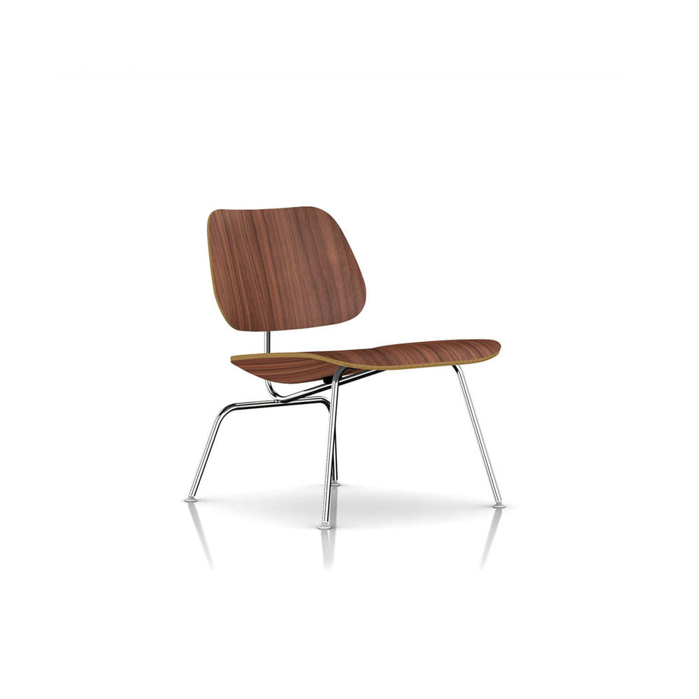 Eames Molded Plywood Lounge Chair (Walnut)