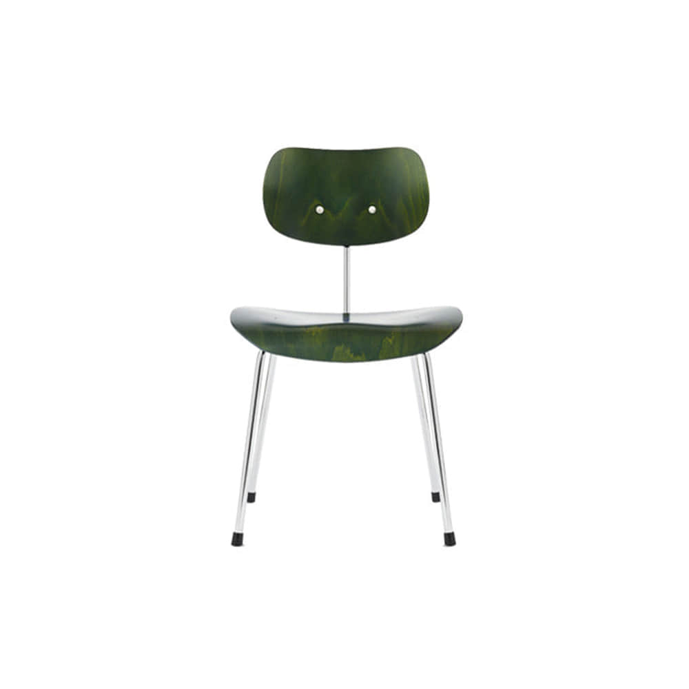 SE 68 Chair, Non-stackable (Bottle Green Stained)