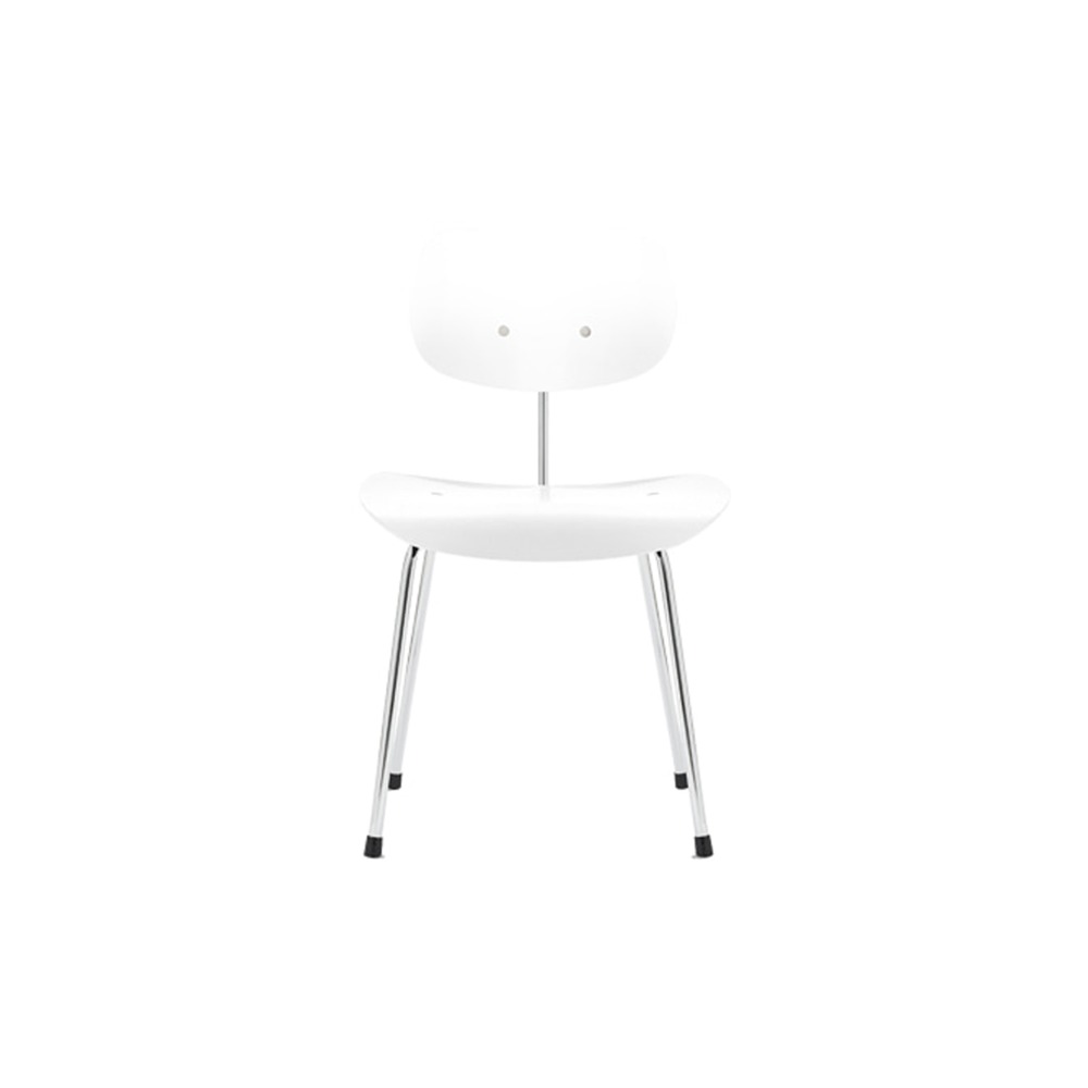 SE 68 Chair, Non-stackable (White Lacquered)  전시품 20%