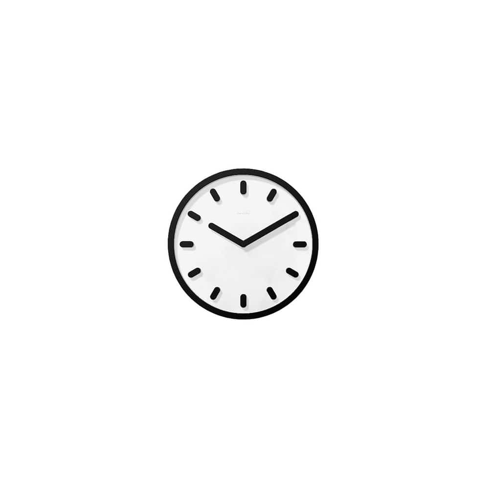 [주문상품] Tempo Wall Clock (Black)