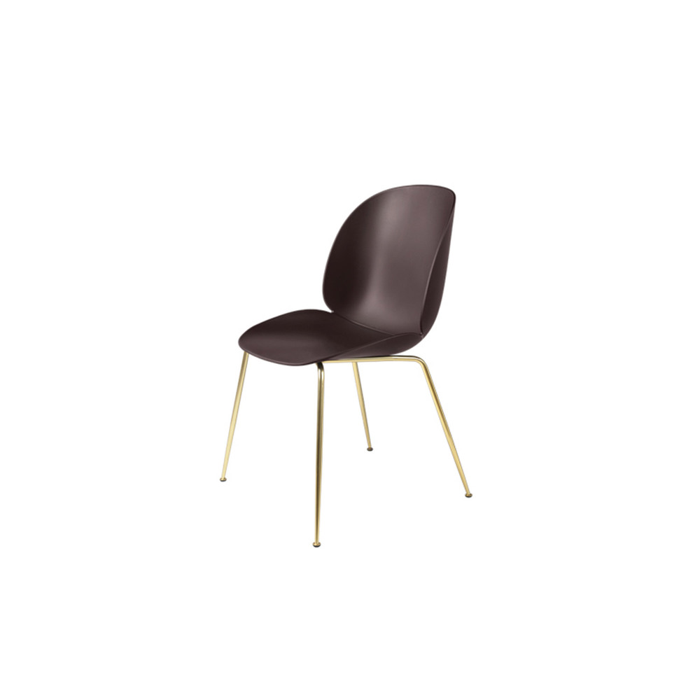 [빠른배송] Beetle Chair Brass Base (Dark Pink)