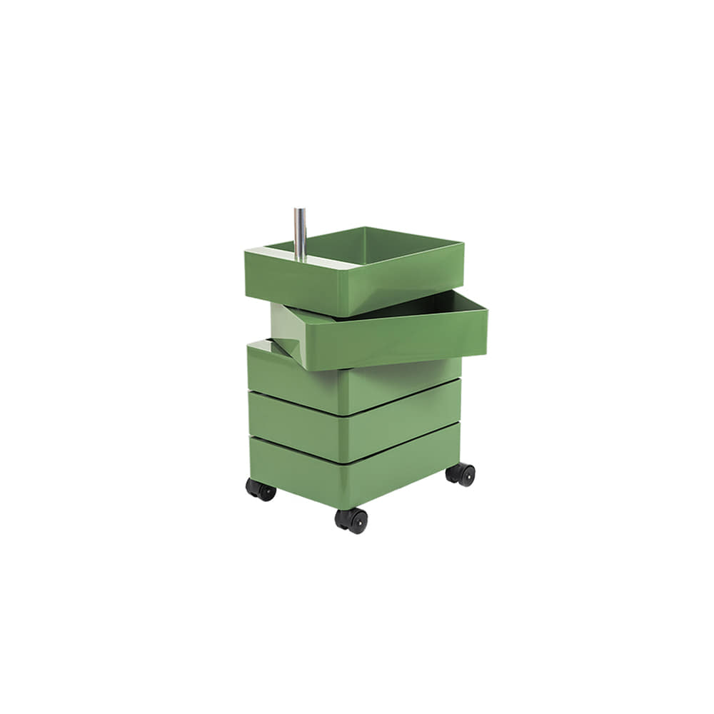 [재고보유] 360° Container 5 Drawer (Green)