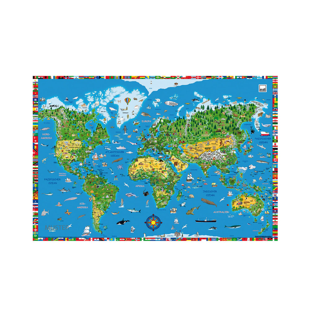 [빠른배송] Blotting Pad (World Map)