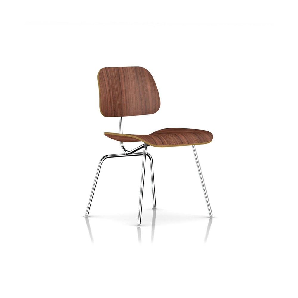 Eames Molded Plywood Dining Chair (Walnut)