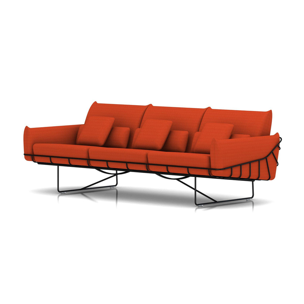 [주문상품] Wireframe Sofa 3 Seater (Oriole, Z314)