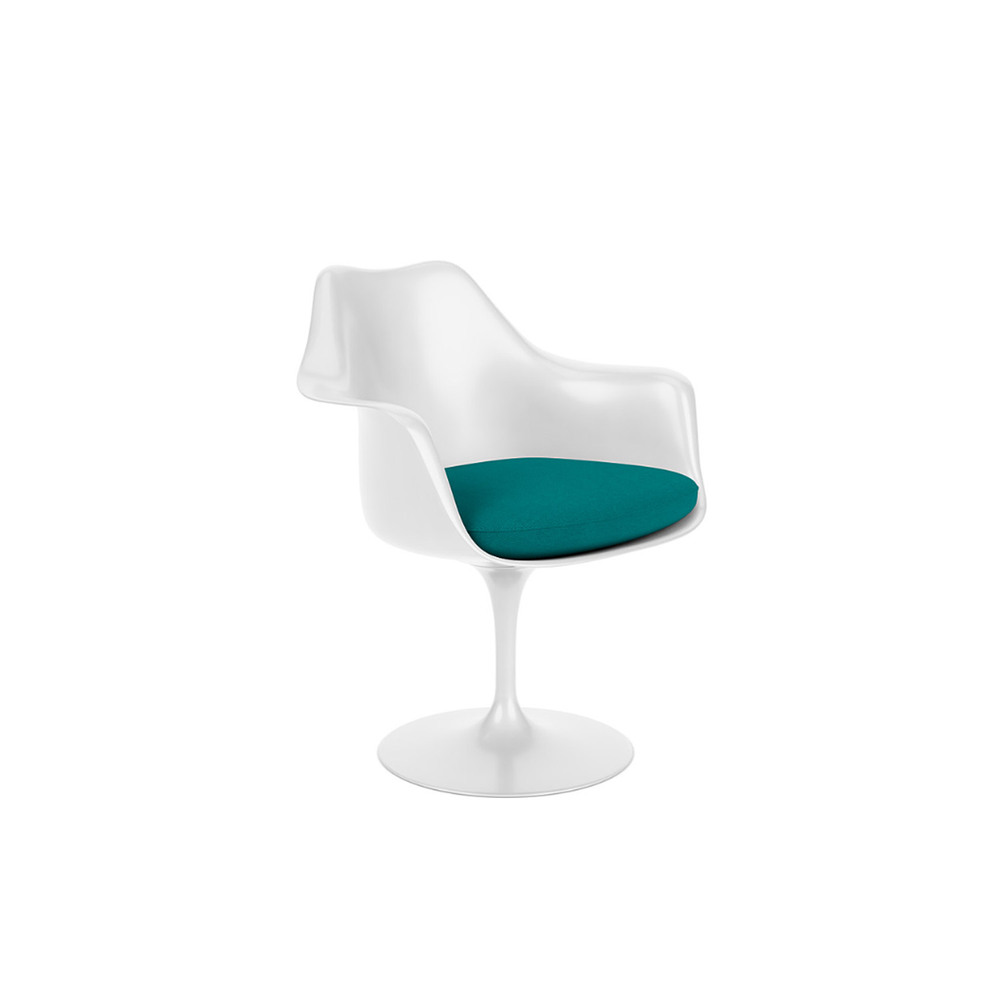 Tulip Chair Armchair, Swilvel (Journey, Aqua)  전시품 30%